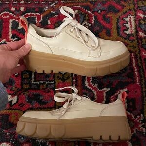 Sorel Cream and Tan Women's Sneakers